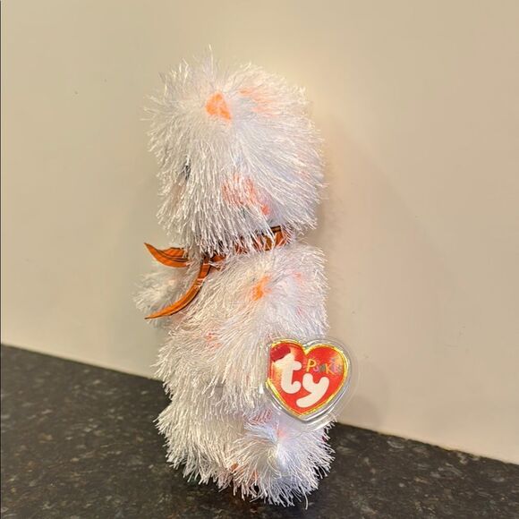 Ty Beanie Baby SCREAMERS  (Punkies 2005) The Ghost, Swing Tag, & RETIRED - Picture 3 of 10